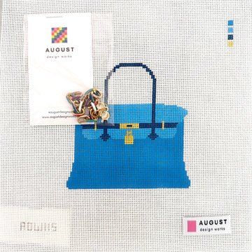 August Design Works - The Bougie Charm Bag (Blue)