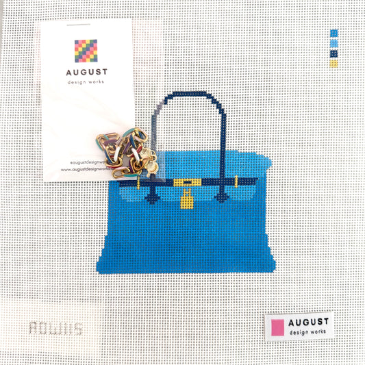 August Design Works - The Bougie Charm Bag (Blue)
