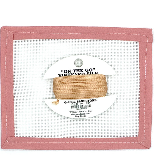 Vineyard Silk To Go Card - Sandstone 2033