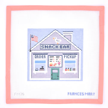 Frances Mary Needlepoint - Seaside Village Snack Bar