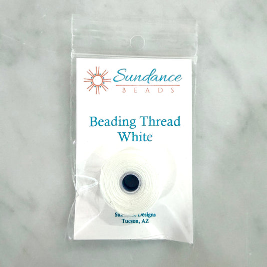 Sundance Beads - Beading Thread, White