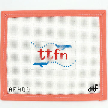 Anne Fisher - TTFN Luggage Tag