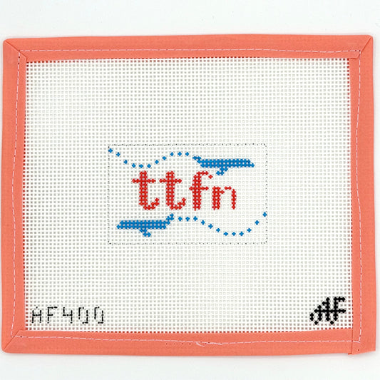 Anne Fisher - TTFN Luggage Tag