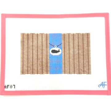 Anne Fisher - Nantucket Clutch with Whale