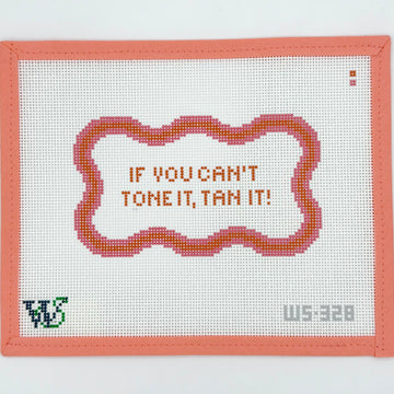 Wipstitch Needleworks - If You Can't Tone It, Tan It
