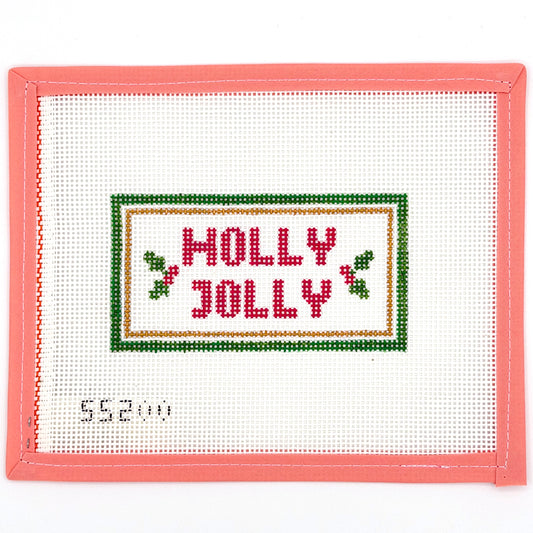 Stitch Style Needlepoint - Holly Jolly