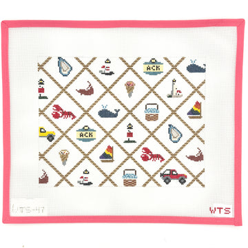 What's the Stitch - Nantucket Trellis