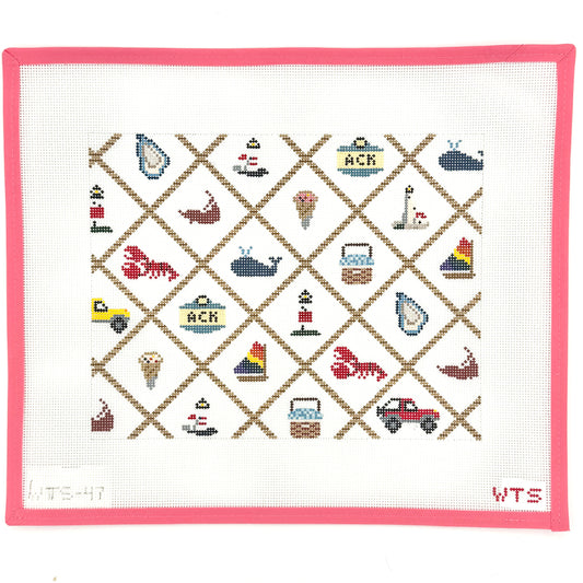 What's the Stitch - Nantucket Trellis