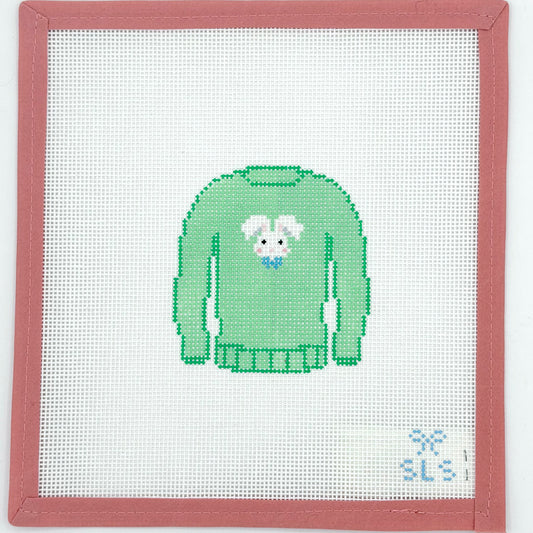 SLS Needlepoint - Bunny Sweater