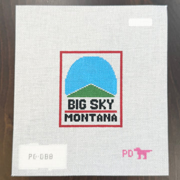 Poppy’s Designs - Big Sky Montana Ski Badge