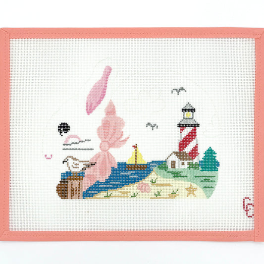 Canvas Connection - Lighthouse on the Beach Bunny