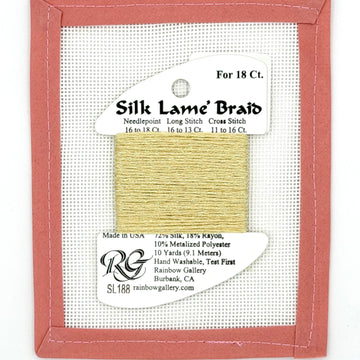 Silk Lame Braid SL188 Vanilla