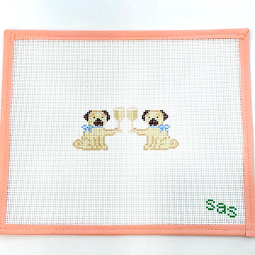 Stitch Avenue Studio - Drinking Buddies Pug