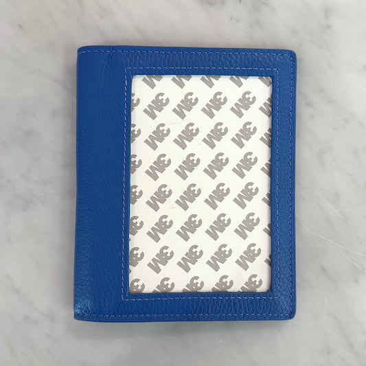 Self Finishing Passport Cover - Rachel Barri Designs - Cadet Blue