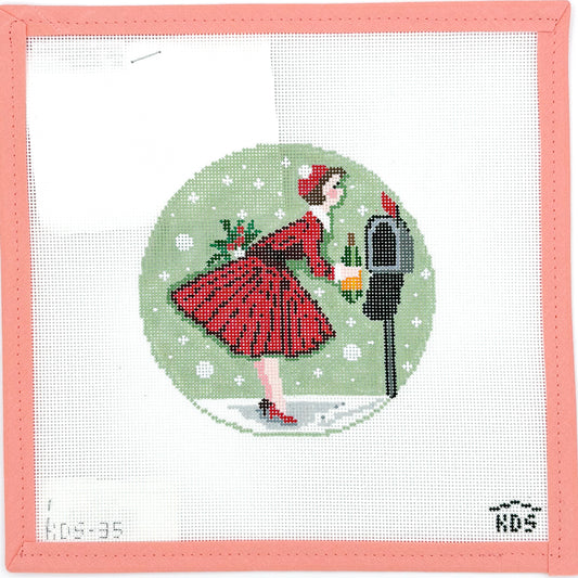 Kirkland Design Studio - Betty Loves Bubbles Mailbox