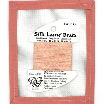 Silk Lame Braid SL128 Crab Bisque