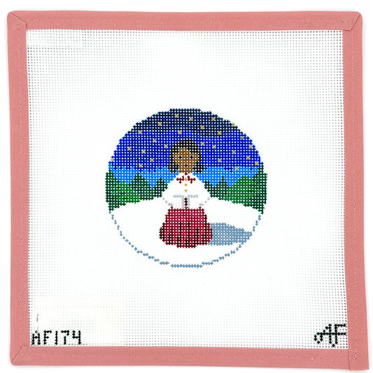 Anne Fisher Needlepoint - Caroler