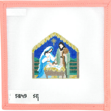 Susan Roberts - Nativity Stable Ornament