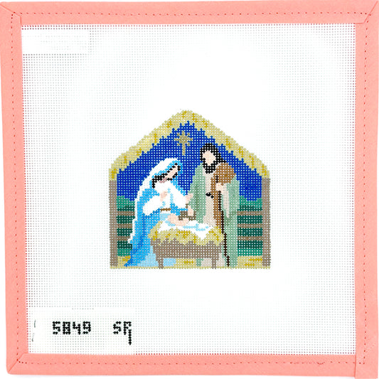 Susan Roberts - Nativity Stable Ornament