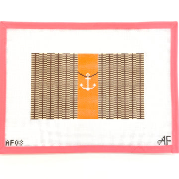 Anne Fisher - Nantucket Clutch with Anchor