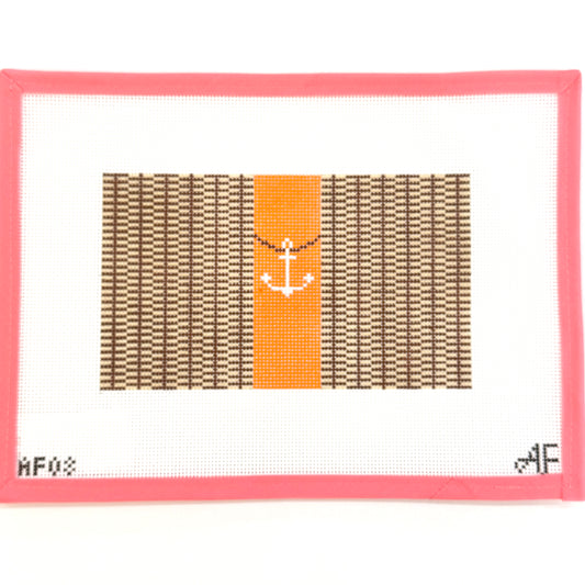 Anne Fisher - Nantucket Clutch with Anchor