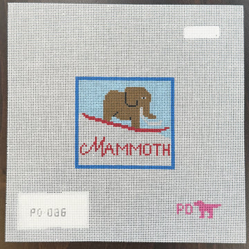 Poppy’s Designs - Mammoth Vintage Ski Badge