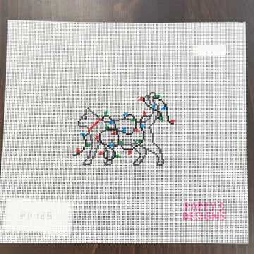 Poppy’s Designs - Cat - Christmas Lights