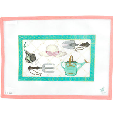 Squirrel and the Snail - Garden Icons on Trellis