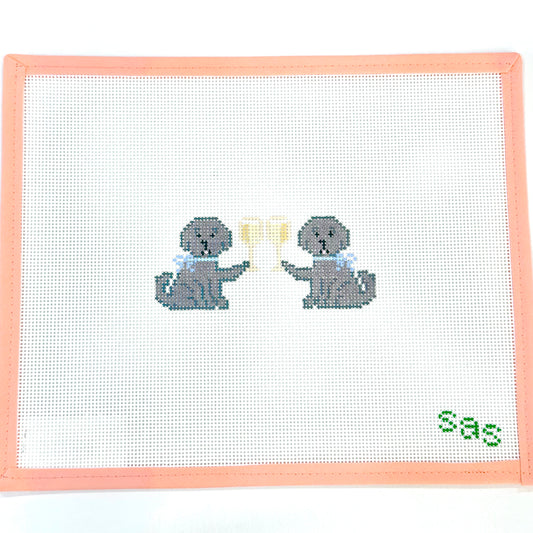 Stitch Avenue Studio - Drinking Buddies Black Lab