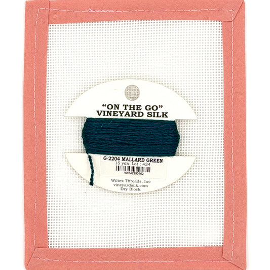 Vineyard Silk To Go Card - Mallard Green 2204