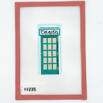 Stitch Style Needlepoint - Irish Telephone Booth