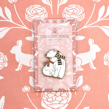 Polar Bear Mama and Baby Needleminder