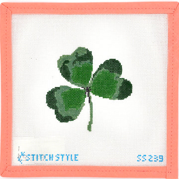 Stitch Style Needlepoint - Clover