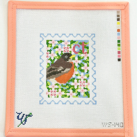 Wipstitch Needleworks -  Connecticut Stamp