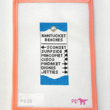 Poppy's Designs - Nantucket Beach Sign