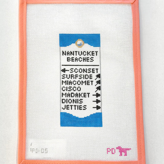 Poppy's Designs - Nantucket Beach Sign