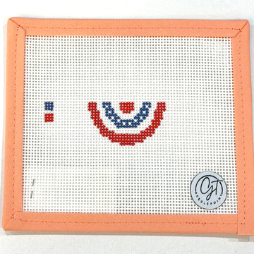 GT Needlepoint - USA Bunting