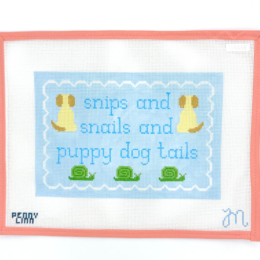 What Morgan's Making - Snips and Snails and Puppy Dog Tails