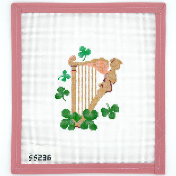Stitch Style Needlepoint - Irish Harp