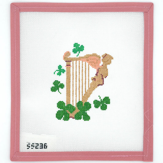 Stitch Style Needlepoint - Irish Harp
