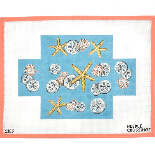 Needle Crossings - Seashell Brick Cover