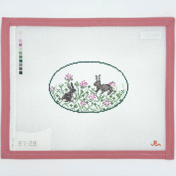 Goodpoint Needlepoint - Bunnies in Clover