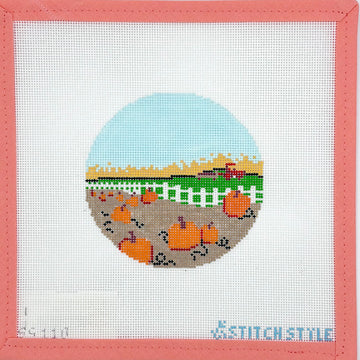 Stitch Style Needlepoint - Pumpkin Patch