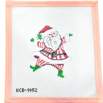 Taylor Beach Designs - Retro Santa with Stripes