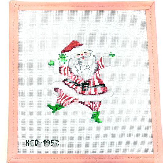 Taylor Beach Designs - Retro Santa with Stripes