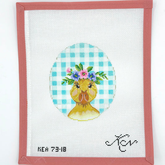 Kelly Clark Needlepoint - Duck Egg