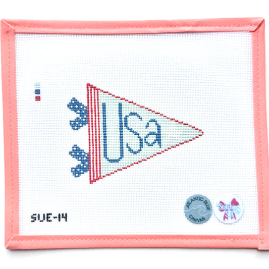 The Stitching Sue - USA Pennant