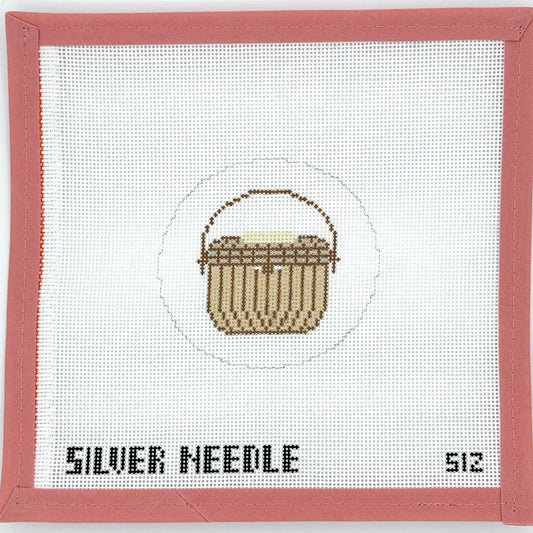 Silver Needle - Nantucket Basket Ornament