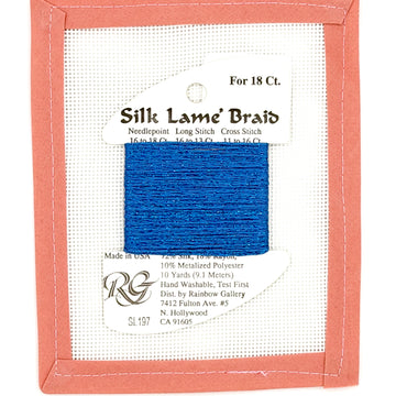 Silk Lame Braid SL197 Star Sapphire