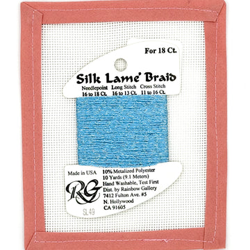 Silk Lame Braid SL49 China Blue